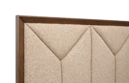 Callisto - Upholstered Panel Bed