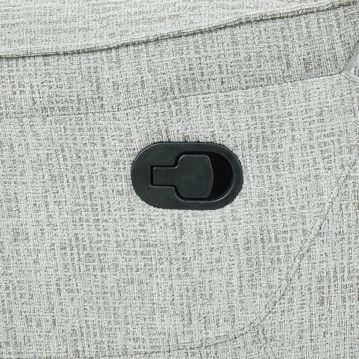 Chablis - Glider Recliner With Heat And Massage - Mist Gray