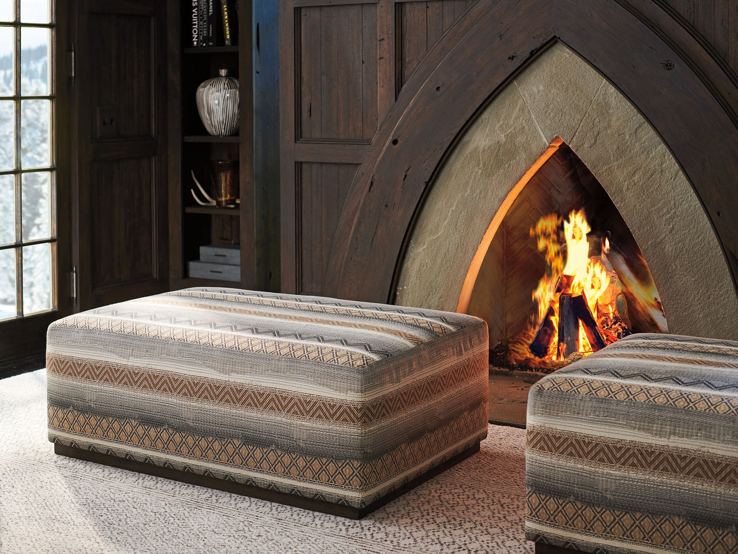 Barclay Butera Upholstery - Sterling Ottoman