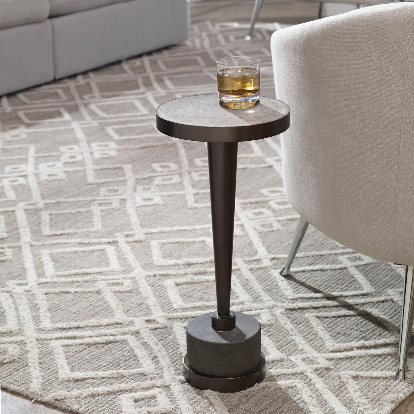 Masika - Accent Table - Bronze
