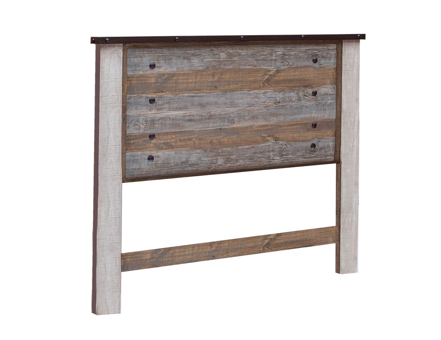 Antique - King Headboard - Multicolor