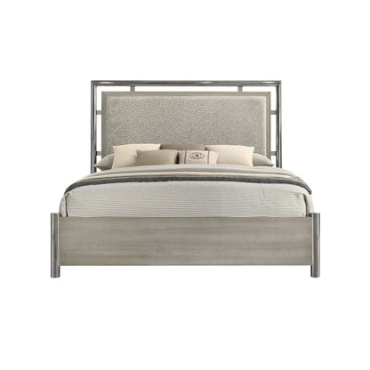Lennox - Western King Panel Side Rails - Gray