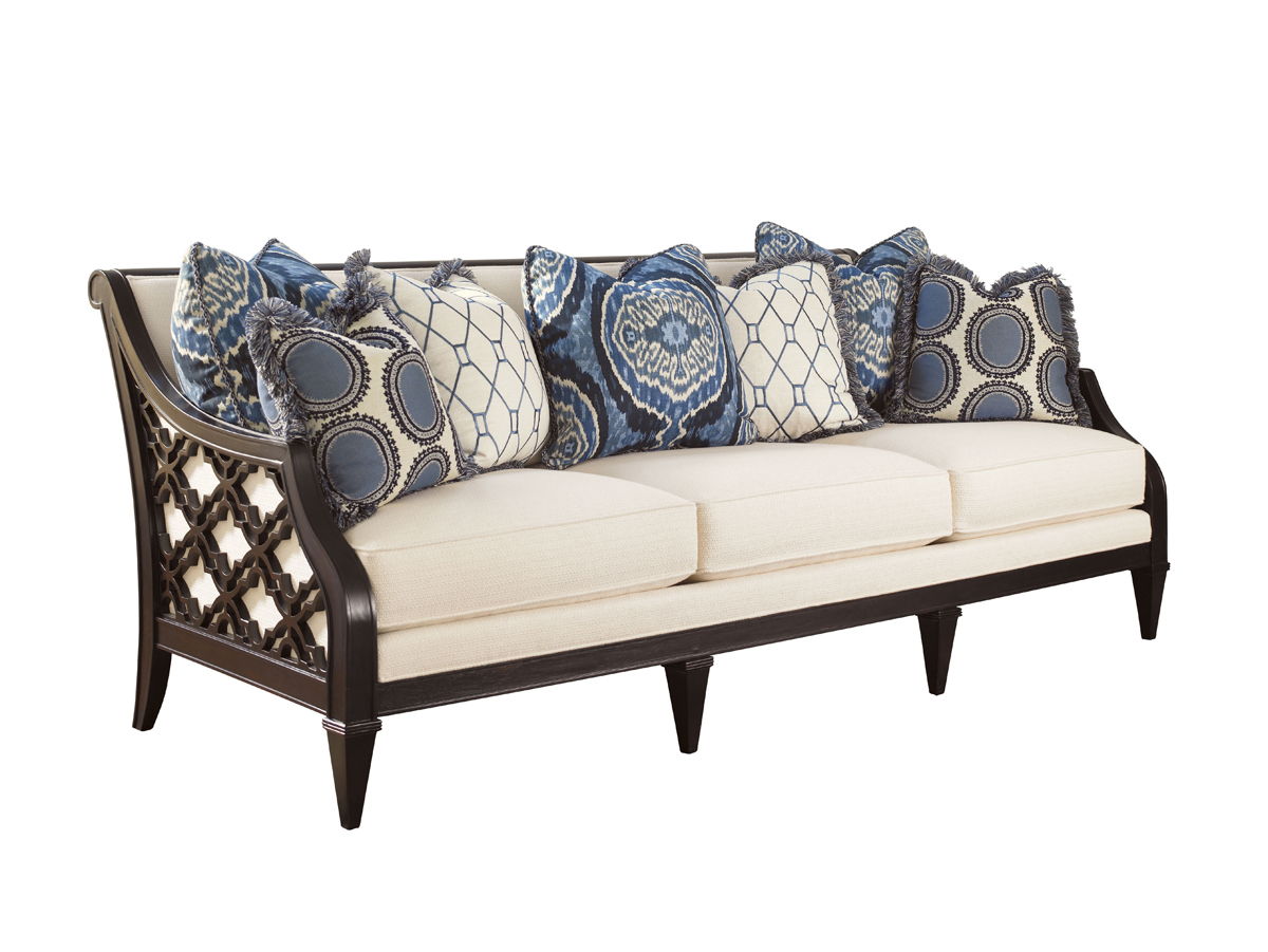 Royal Kahala - Bay Club Sofa - Dark Brown / Beige
