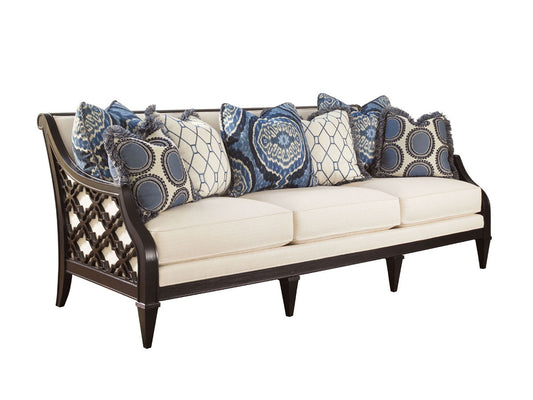 Royal Kahala - Bay Club Sofa - Dark Brown / Beige
