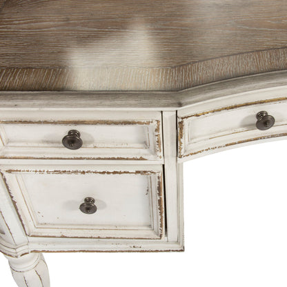 Magnolia Manor - 3 Piece Vanity Set - Antique White