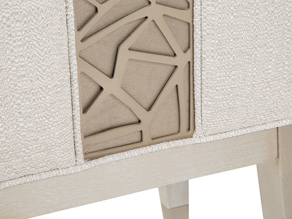 Lenox - Upholstered Host Side Chair (Set of 2) - Acadia White