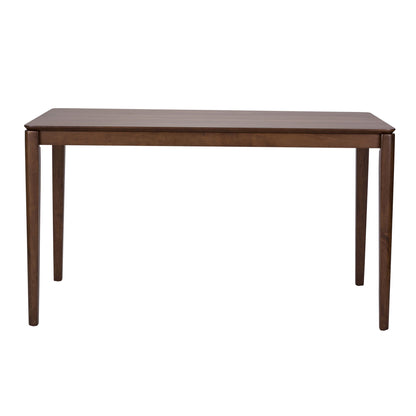 Space Savers - Rectangular Leg Table - Walnut / Brown