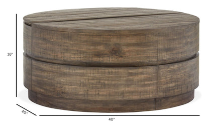 Baisden - Round Lift Top Cocktail Table Set
