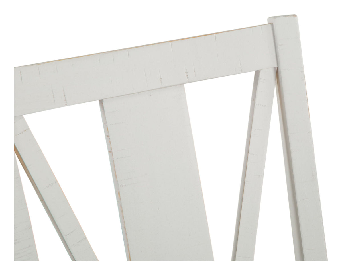 Heron Cove - Counter Chair With Upholstered Seat (Set of 2) - Chalk White