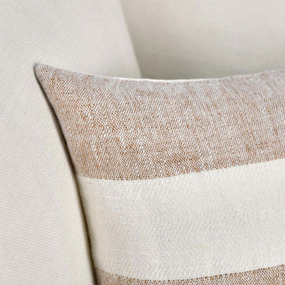 Gardner - BW Pillow - Hazel/Ivory
