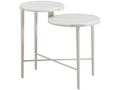 Seabrook - Tiered End Table - White
