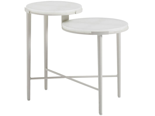 Seabrook - Tiered End Table - White