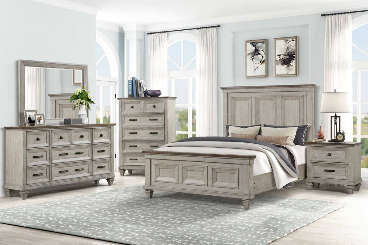 Mariana - 6/0 California King Side Rails - Vintage Creme