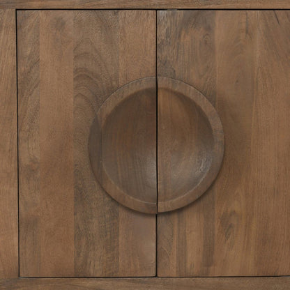 Vally - Wood 6 Door Buffet - Artisan Brown