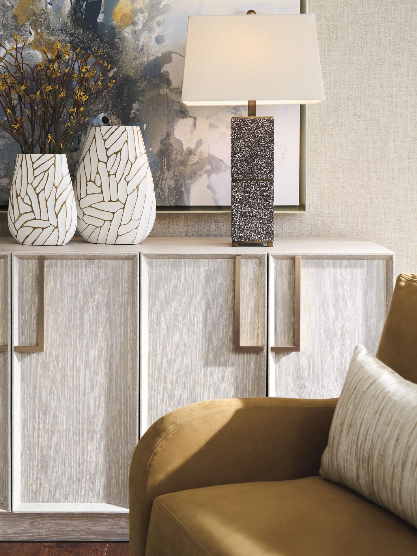 Copacabana - Coralina Media Console - White