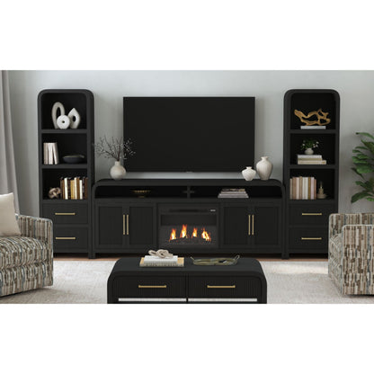 Ridgemont - 4 Piece Entertainment Unit With 82" TV Console