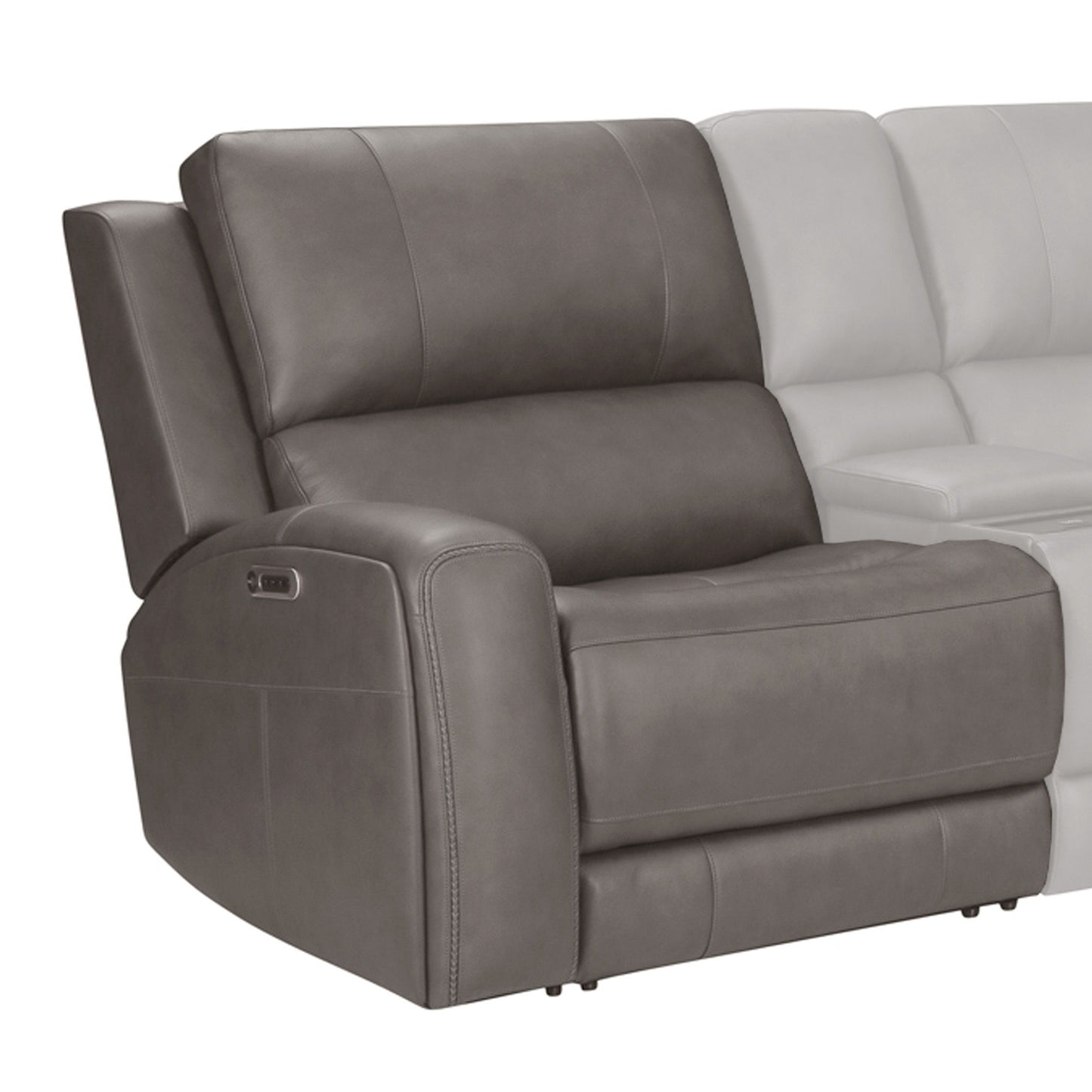 Belmont - Zero Gravity Power Laf Recliner P3 - Autumn Fog