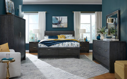 Kinsley - Panel Storage Bed