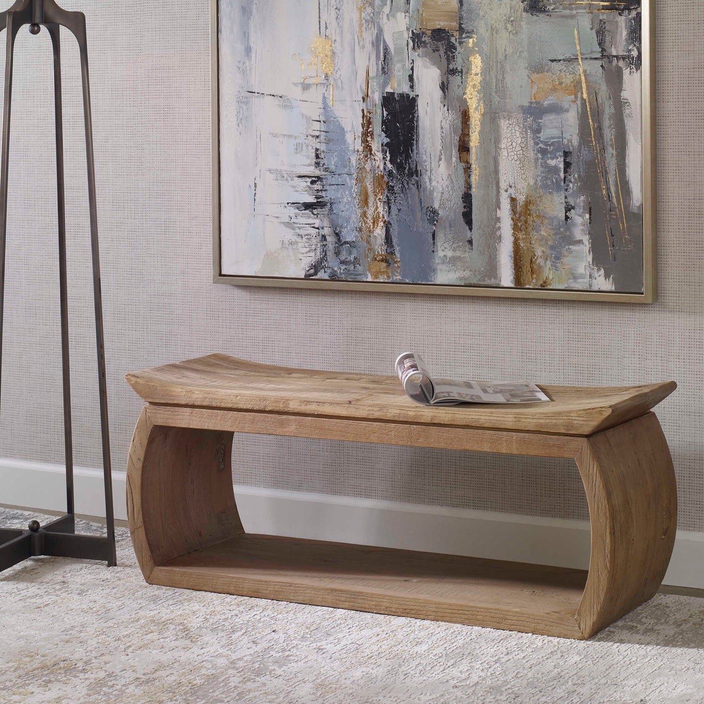 Connor - Reclaimed Wood Bench