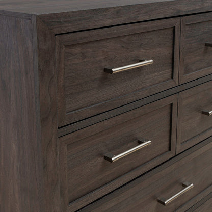 Modern Edge - 5 Drawer Chest - Caffe