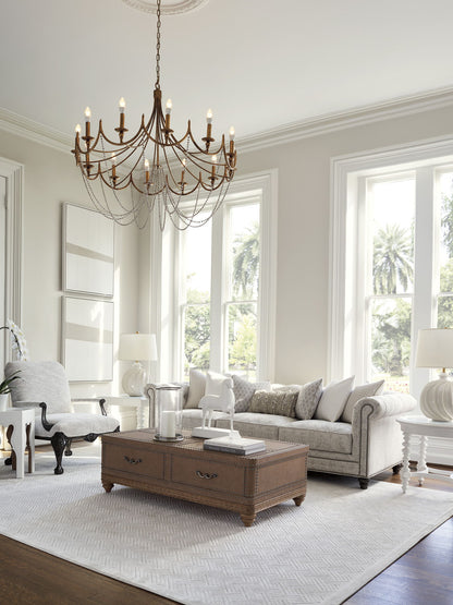 Villa Blanca - Lisbon Trunk Cocktail Table - Light Brown