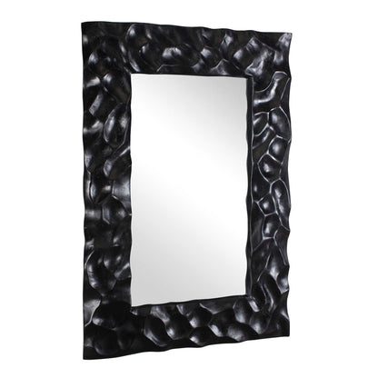 Malosi - Carved Mirror - Black