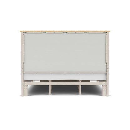 Glenndale - King Headboard - Aged White