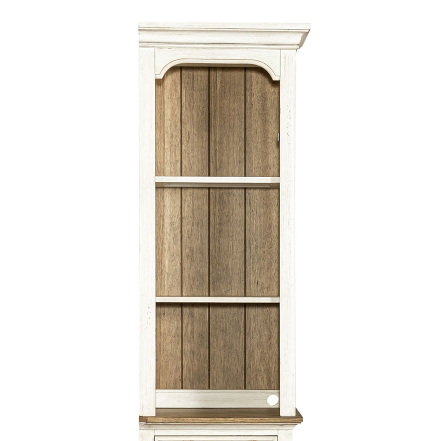 Farmhouse Reimagined - Right Pier Top - Antique White / Chestnut Tops