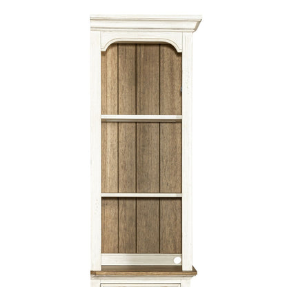 Farmhouse Reimagined - Right Pier Top - Antique White / Chestnut Tops