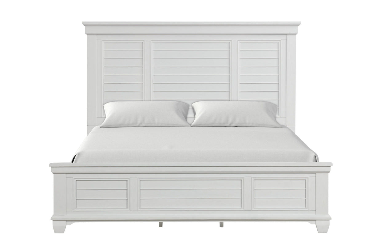 Jamestown - 5/0 Queen Headboard - White