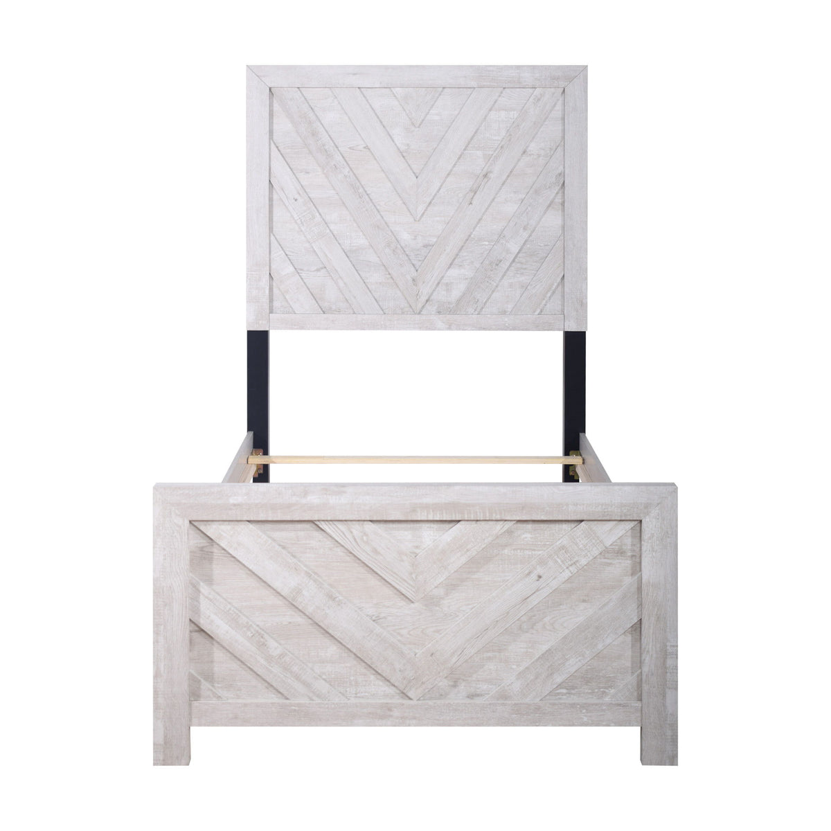 Biscayne - 4/6 - 3/3 Full / Twin Side Rails - Driftwood