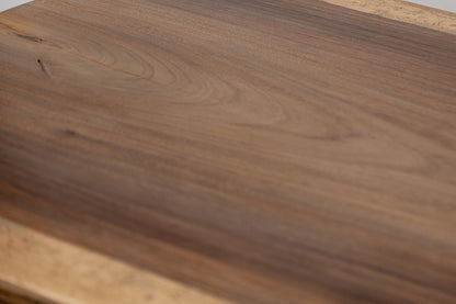 Natural Parota - Table Base - Brown