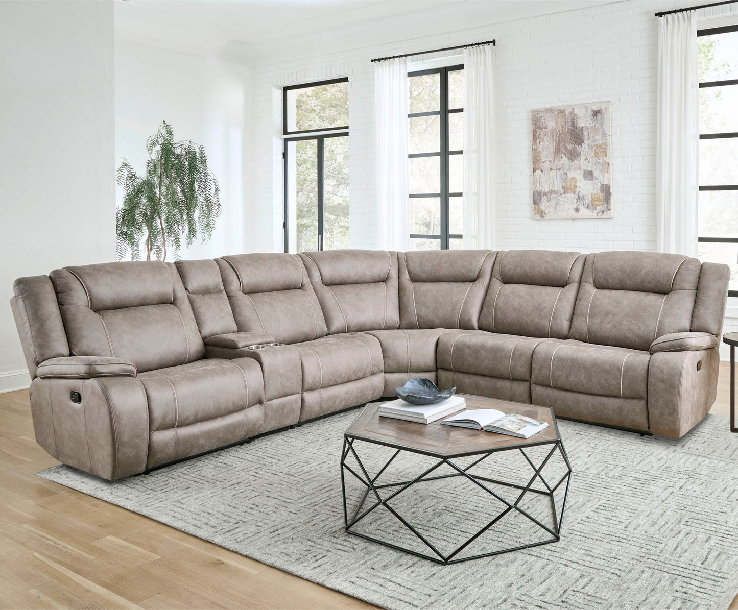 Blake - Armless Recliner - Desert Taupe