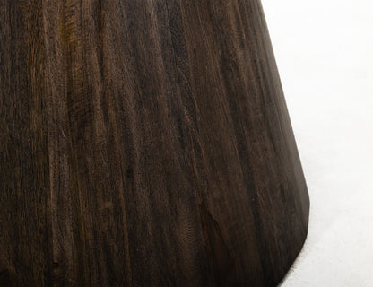 Balam - Round Table Base - Oil Black