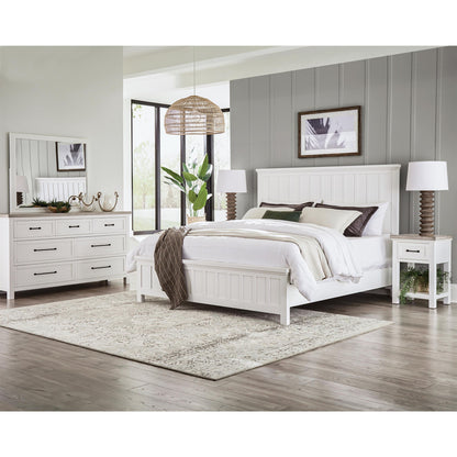 Cora - Full / Queen Panel Headboard - Cloud