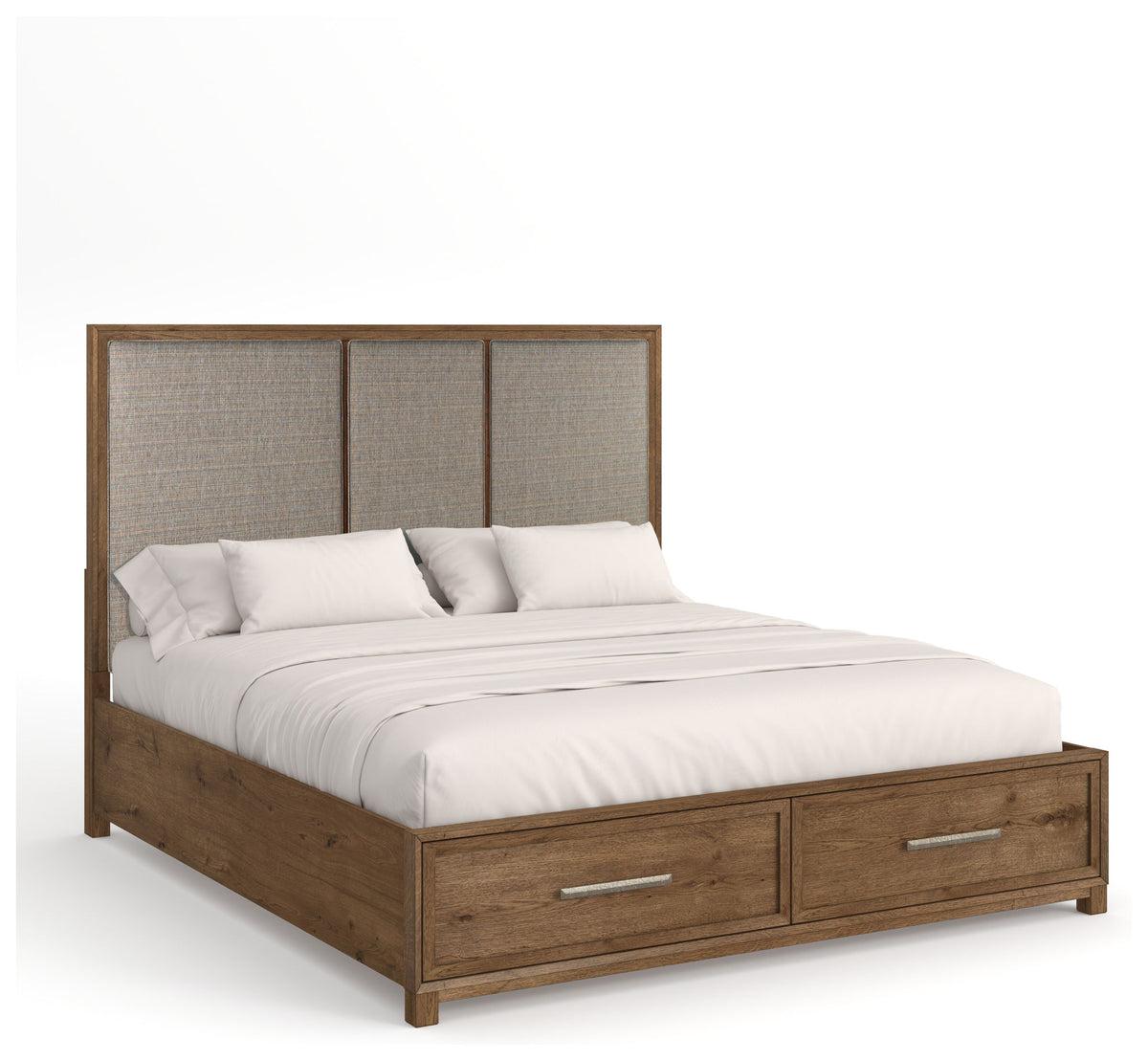 Laurel Ridge - Upholstered Panel Storage Bed