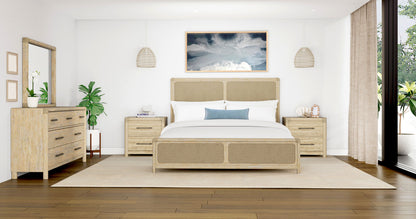 Rosalie - Queen Woven Headboard - Hemlock