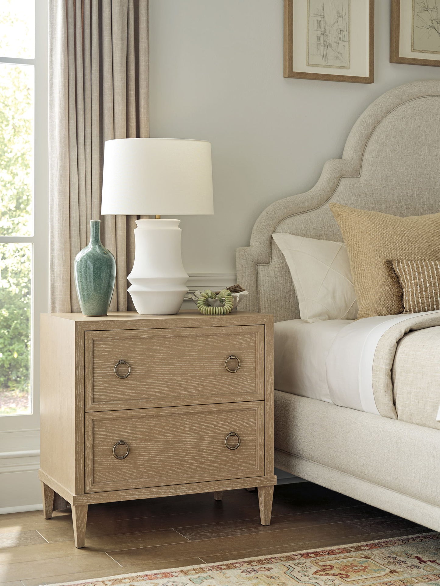 Sunday Morning - Elmsworth Nightstand - Beige