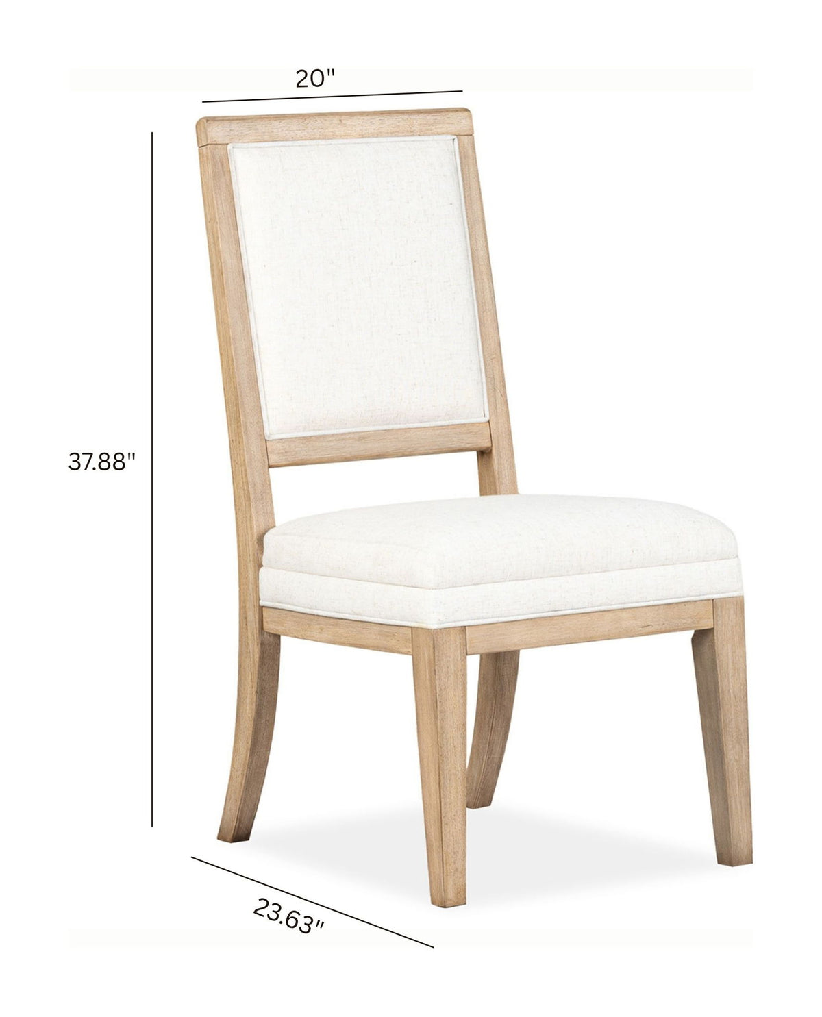 Coventry - Upholstered Side Chair (Set of 2) - Honey Maple