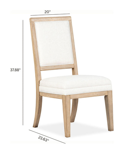 Coventry - Upholstered Side Chair (Set of 2) - Honey Maple