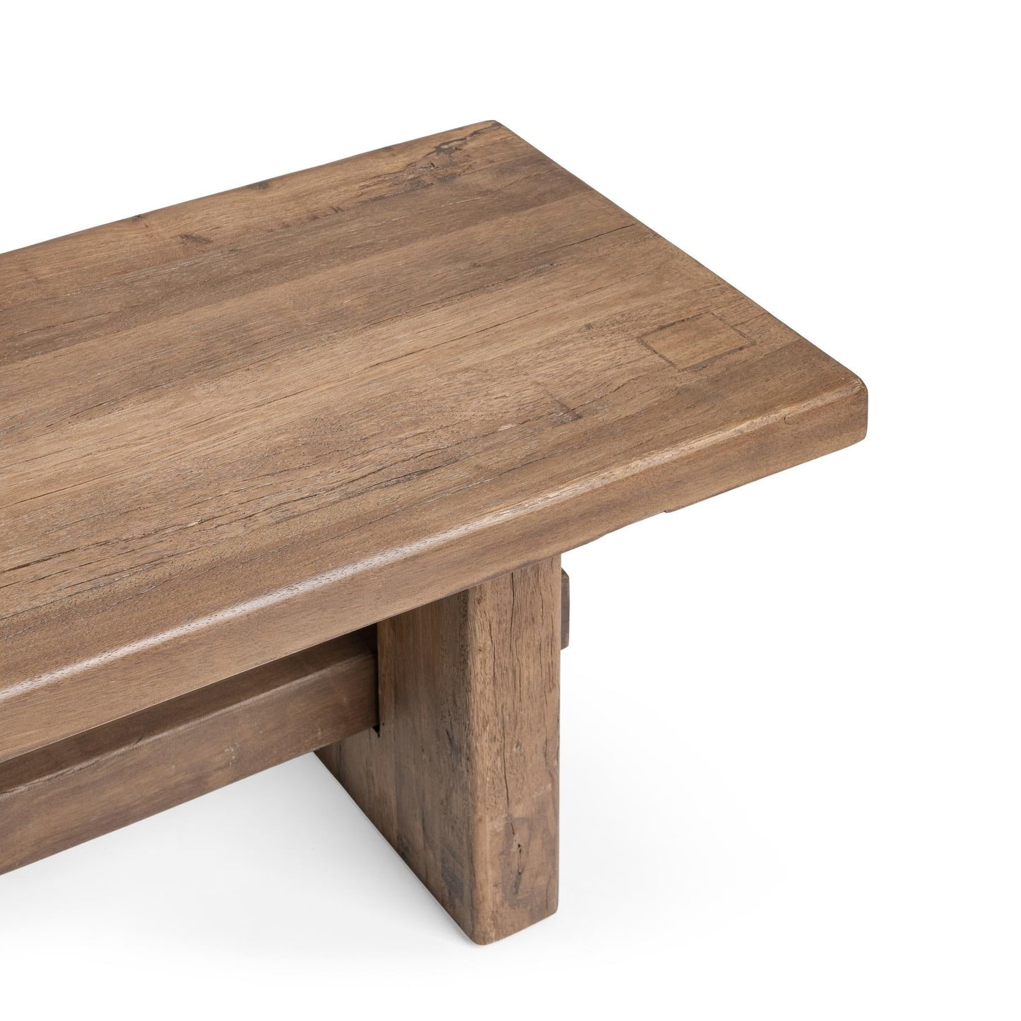 Mantova - 84" Bench - Reclaimed Barnwood