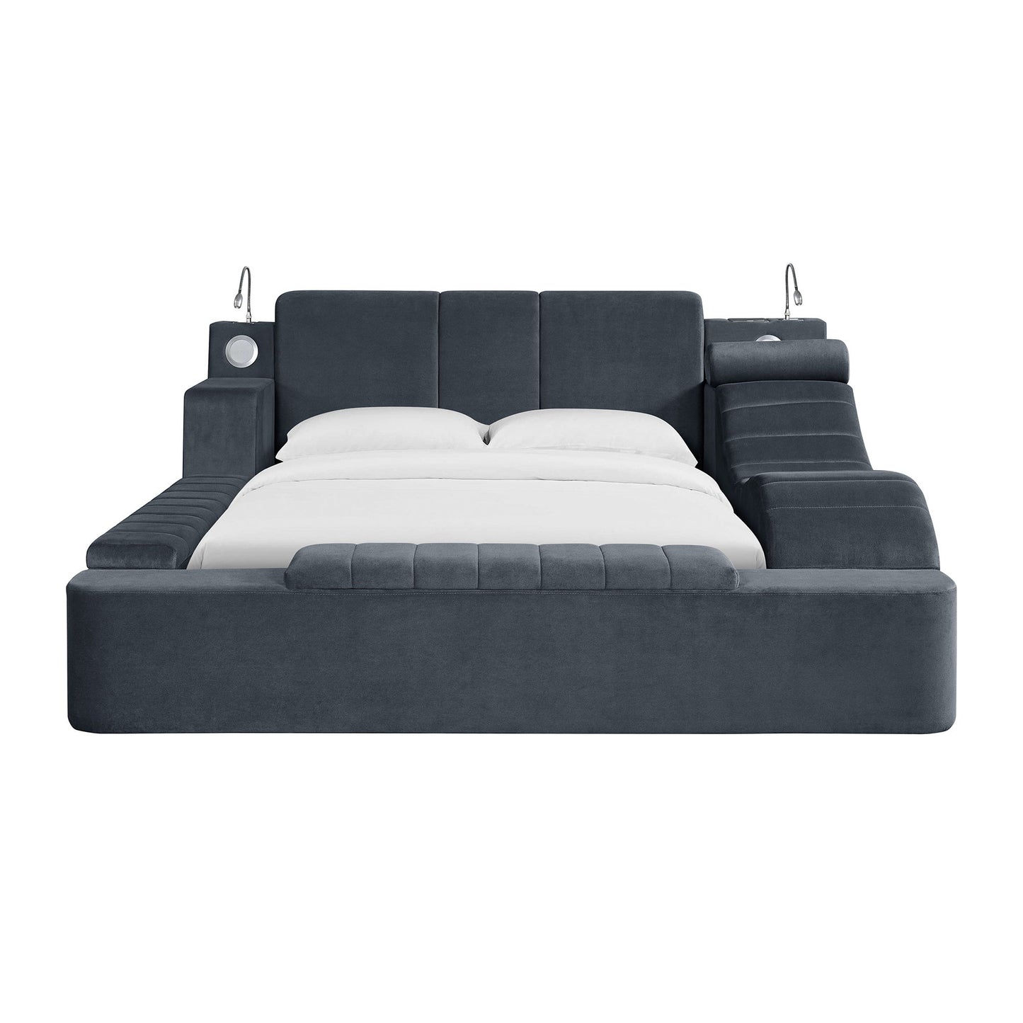 Ottawa - Interchangable Lounge Chair - Gray Linen