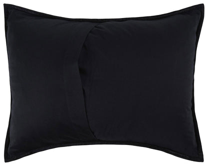 Bari - Velvet Sham - Onyx