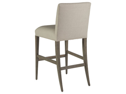 Signature Designs - Melody Counter Stool - Silver Leaf