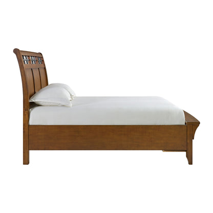 Gage - King Sleigh Headboard - Chestnut