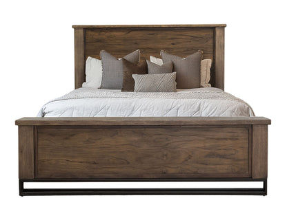 Natural Teca - Queen Platform - Brown