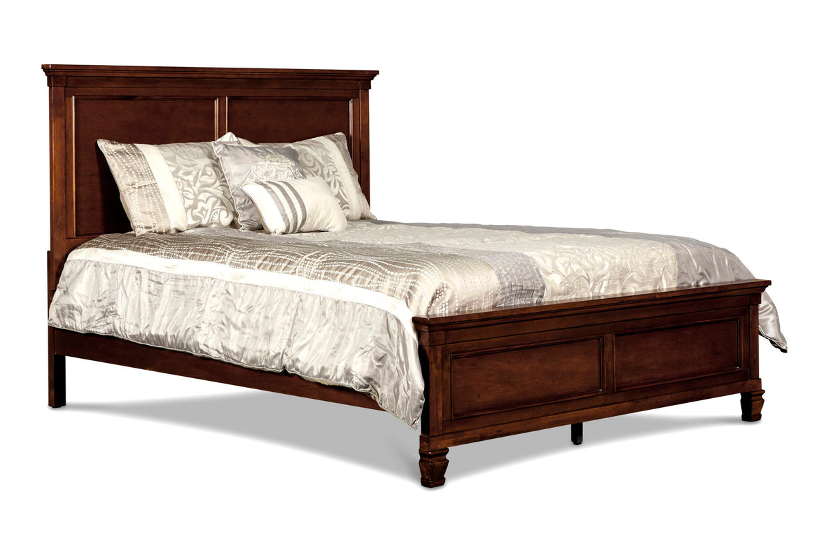 Tamarack - 5/0-6/6 Queen/King Side Rails - Brown Cherry