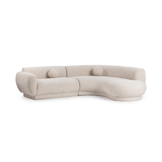 Serena - 2 Piece Sectional - Buttercream