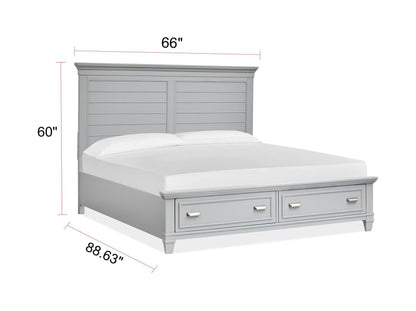 Charleston - Panel Storage Bed