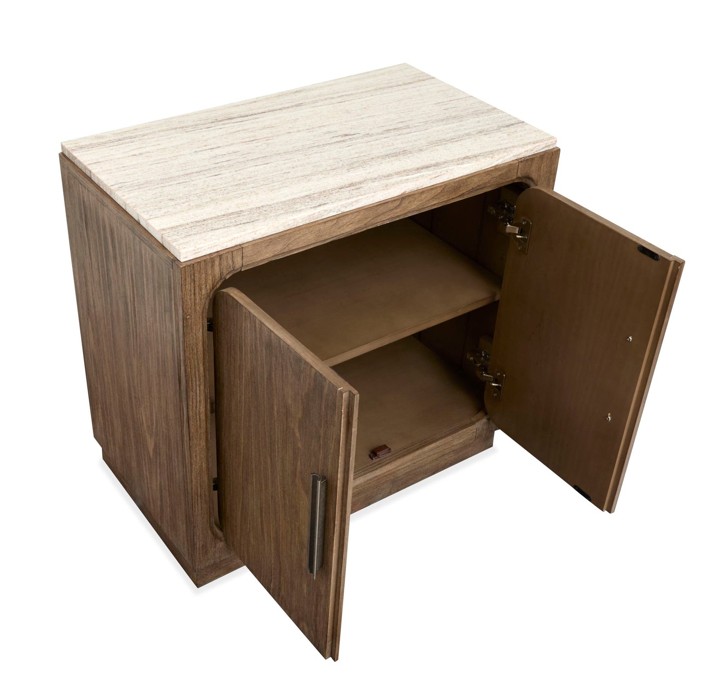 Westbourne - Door Nightstand - Dark Umber